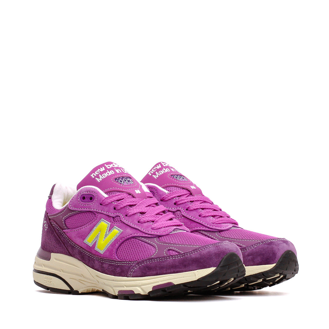 New Balance Unisex Made in USA 993 Passion Fruit Dusted Grape U9934JA - FOOTWEAR - Canada