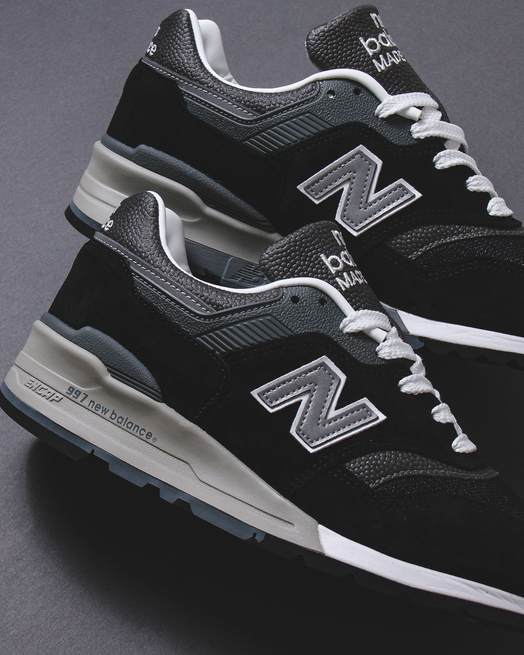 New Balance Unisex Made in USA 997 Black U997BK - FOOTWEAR - Canada