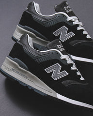 New Balance Unisex Made in USA 997 Black U997BK - FOOTWEAR - Canada