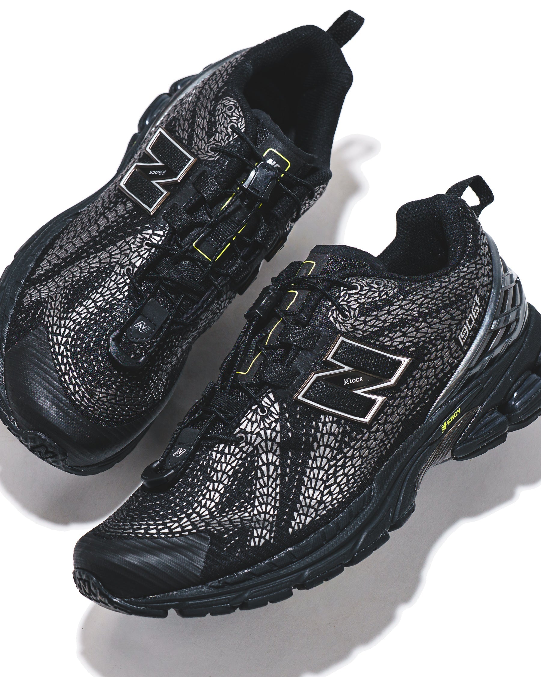 New Balance Unisex U1906F Black Alkaline Green U19068PN - FOOTWEAR - Canada