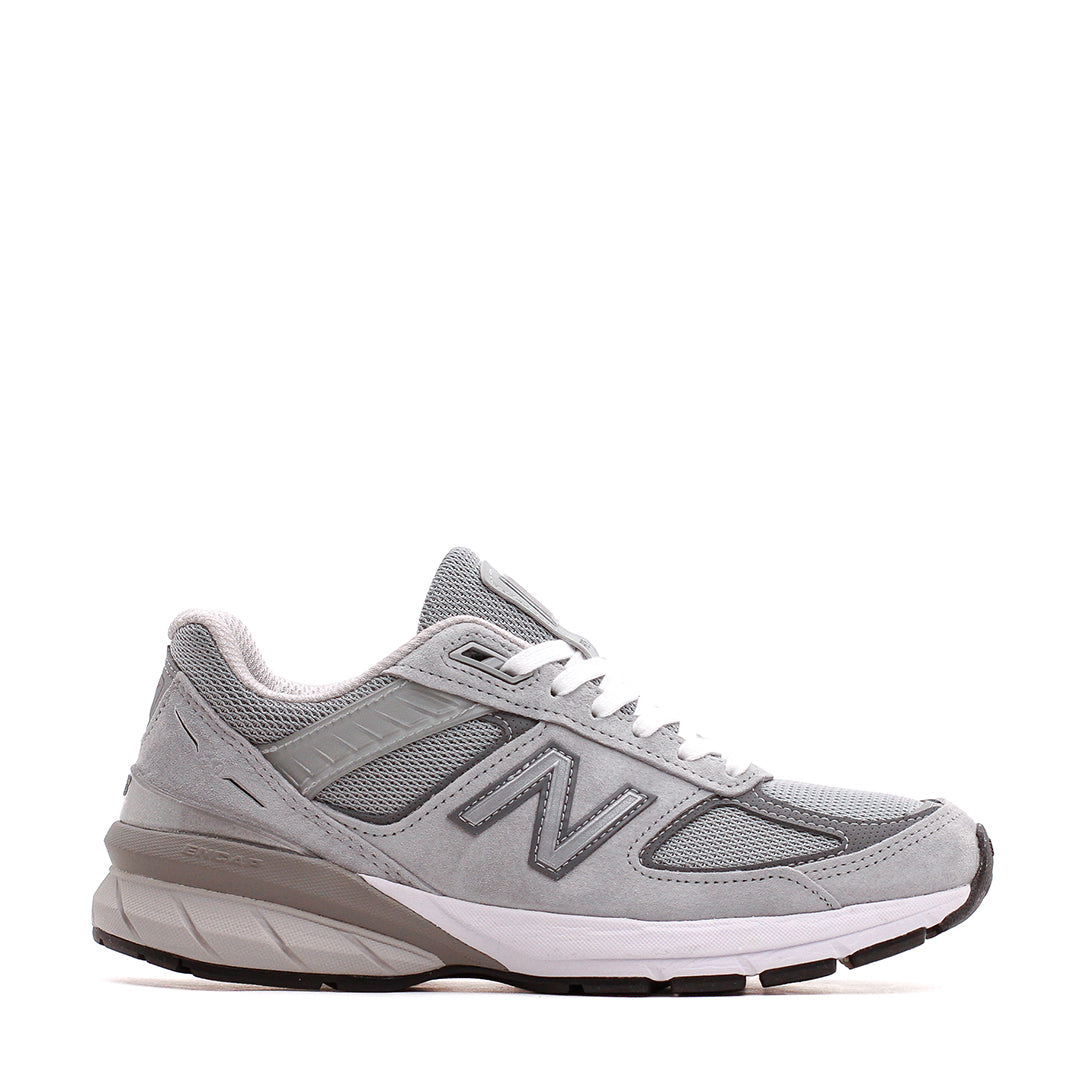 Entretenimiento Cilios caligrafía New Balance graphic on front - New Balance Women 990v5 Grey Made In USA  Wide W990GL5 - 2A (AmaflightschoolShops)