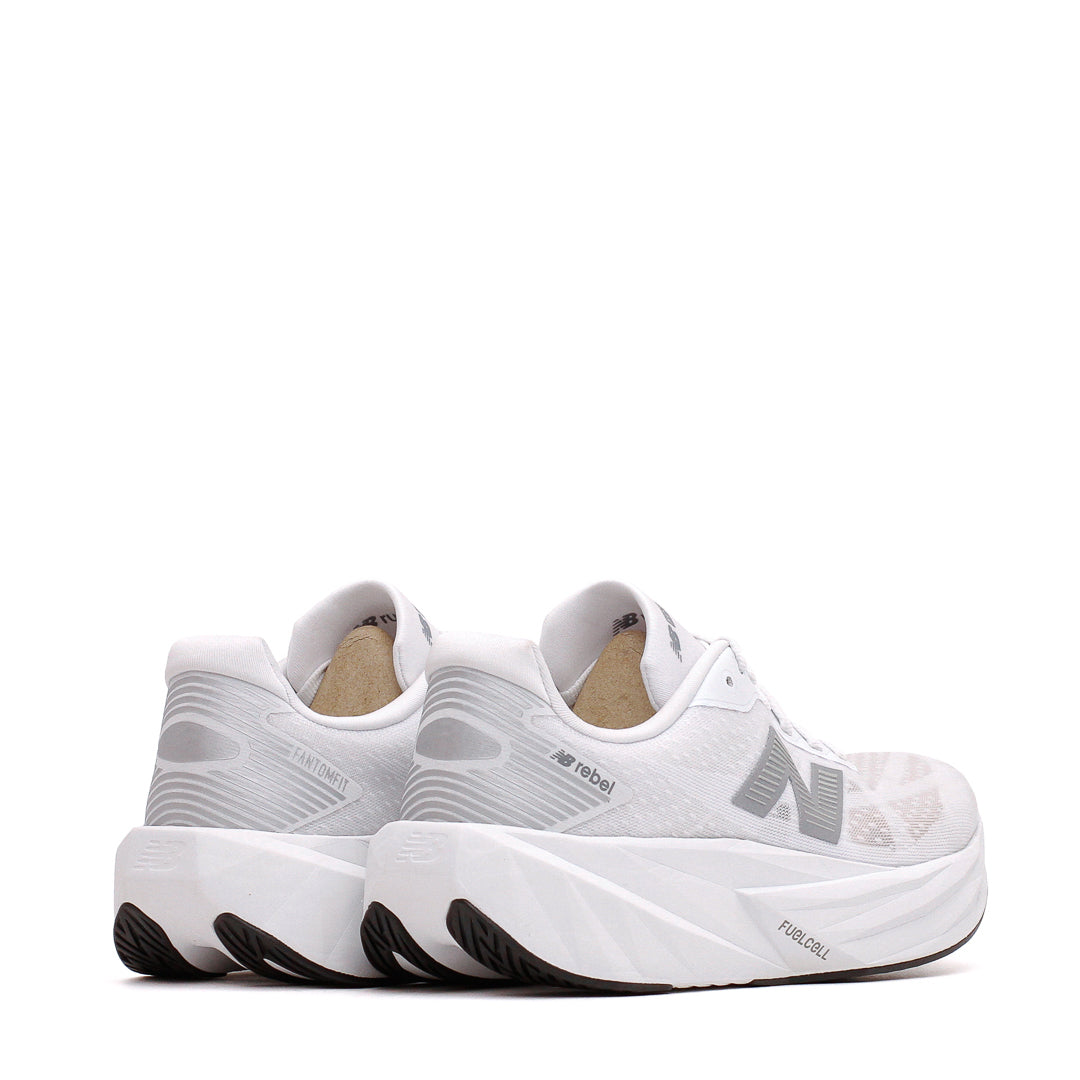 New Balance Women FuelCell Rebel v5 White Silver WFCXLM5 - FOOTWEAR - Canada
