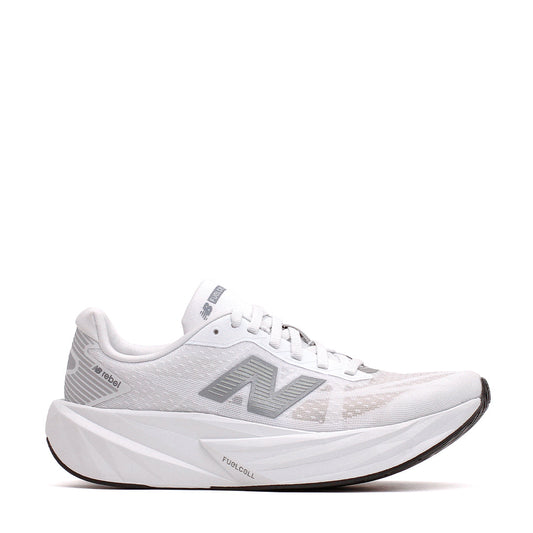 New Balance Women FuelCell Rebel v5 White Silver WFCXLM5 - FOOTWEAR - Canada