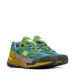New Balance x Salehe Bembury Men New Balance 992 Green Sky Blue U992SB - FOOTWEAR - Canada