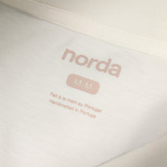 Norda Unisex Logo Tee Off White - T-SHIRTS - Canada