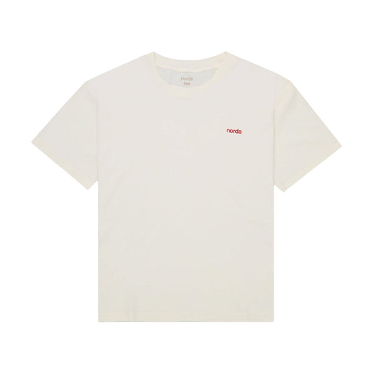 Norda Unisex Logo Tee Off White - T-SHIRTS - Canada