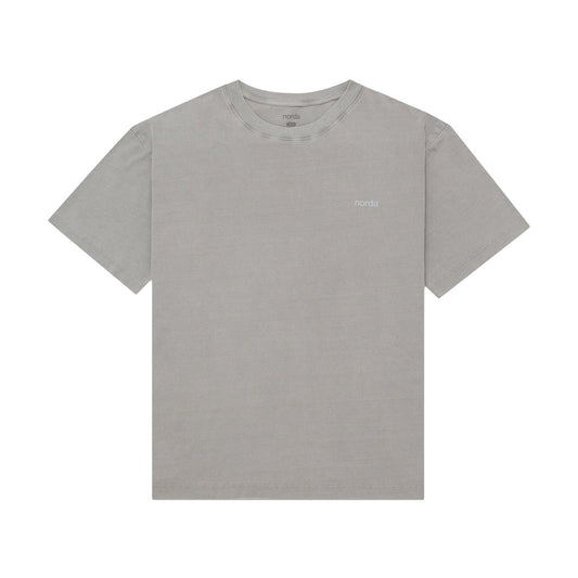 Norda Unisex Logo Tee Stone - T-SHIRTS - Canada