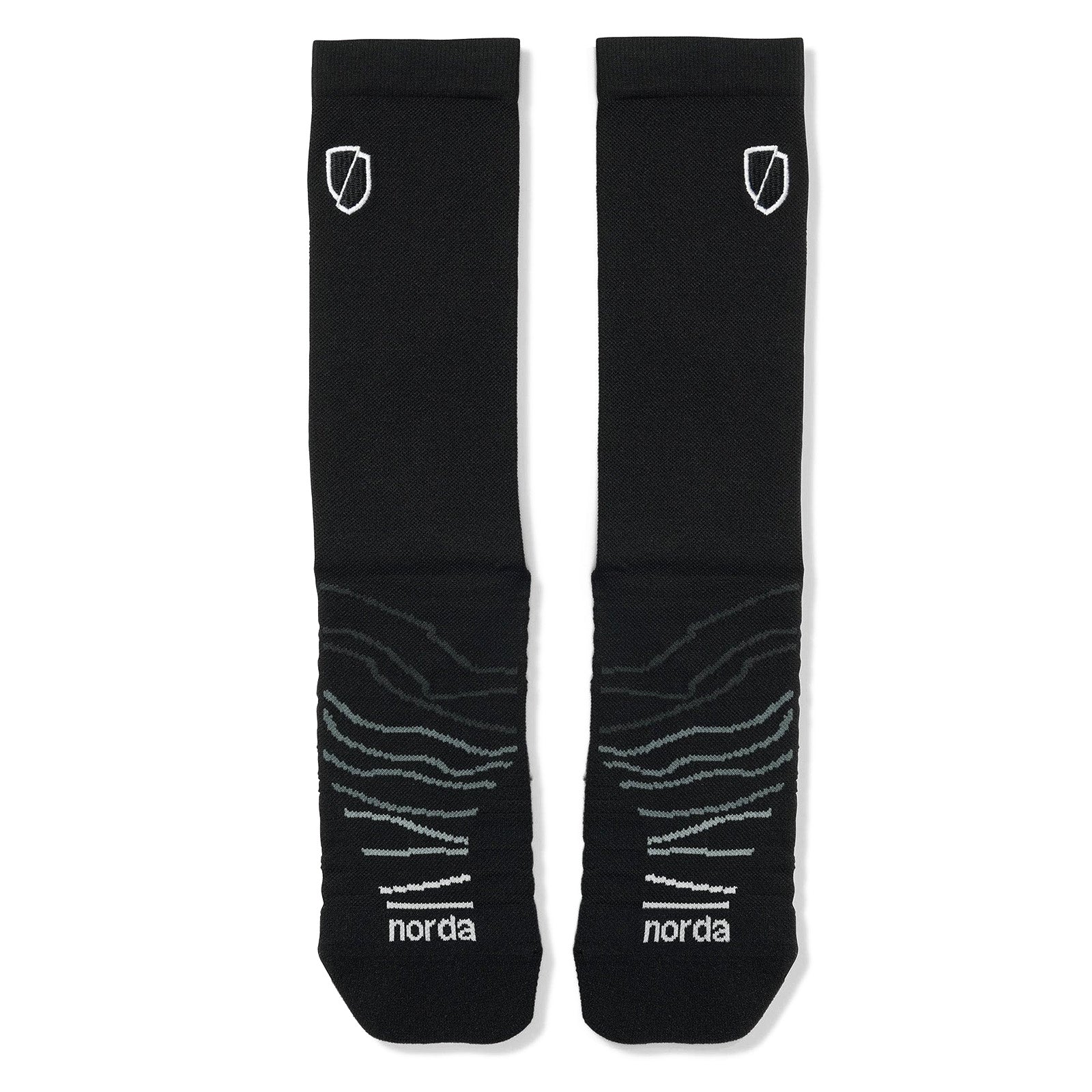 Norda Unisex Performance Sock Black - SOCKS - Canada