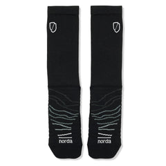 Norda Unisex Performance Sock Black - SOCKS - Canada