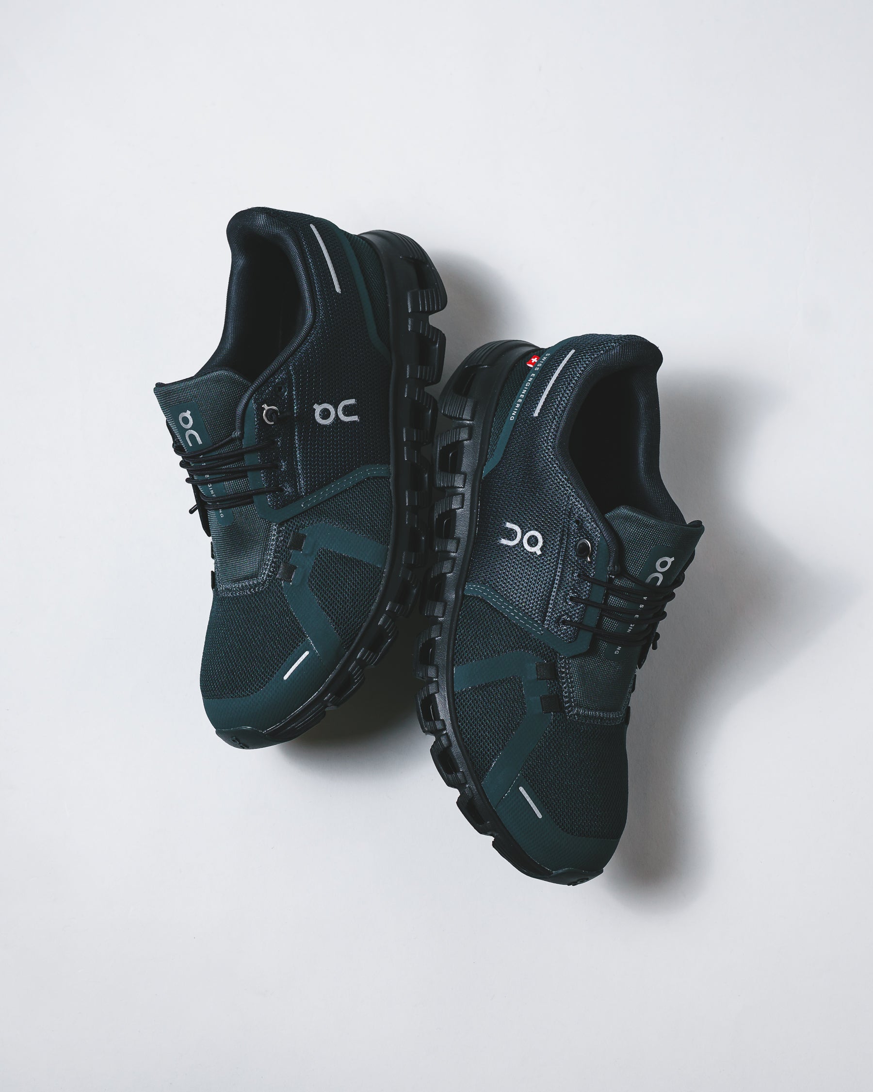 ON Men Cloud 6 Evergreen Black 3MF10070214 - FOOTWEAR - Canada