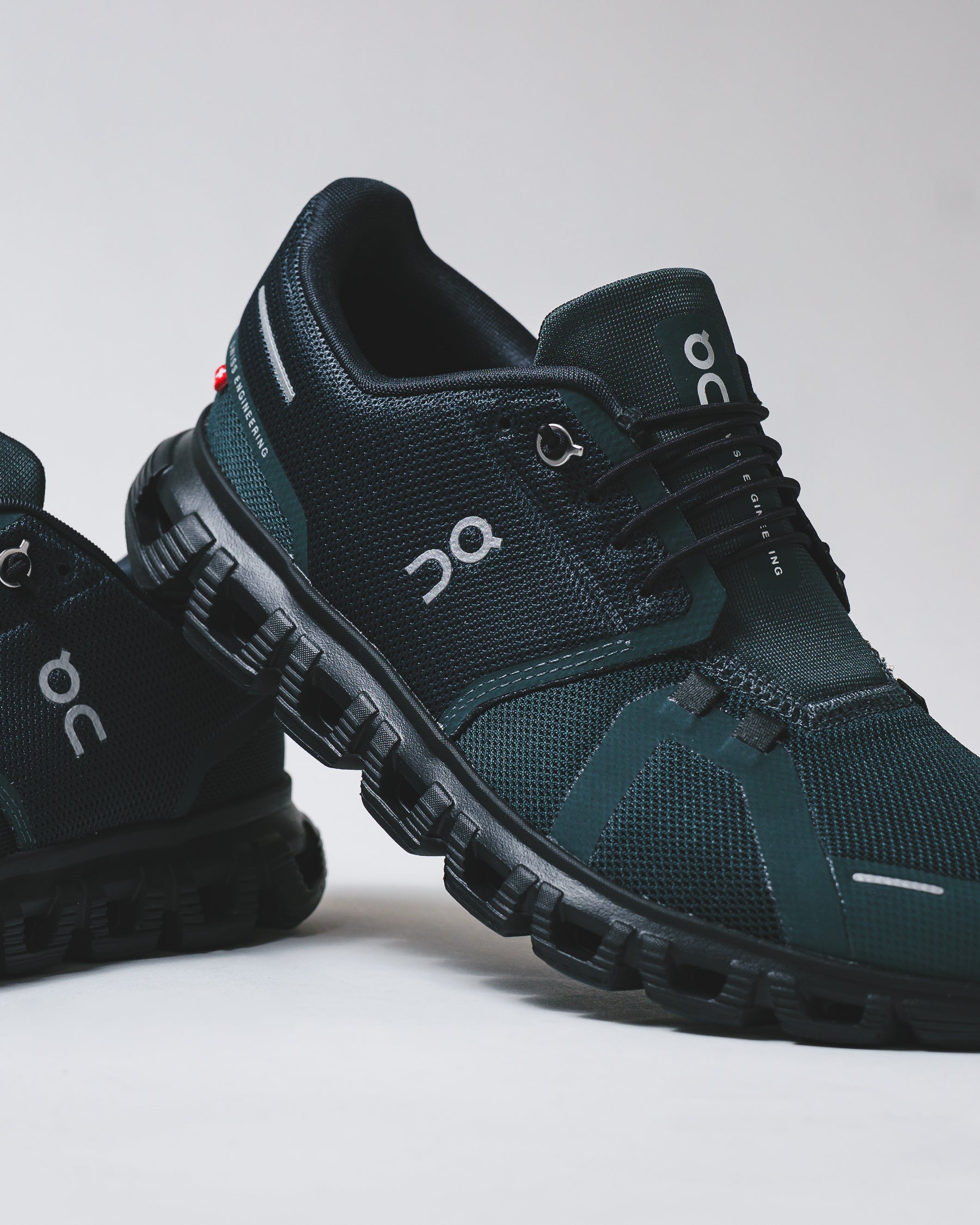 ON Men Cloud 6 Evergreen Black 3MF10070214 - FOOTWEAR - Canada