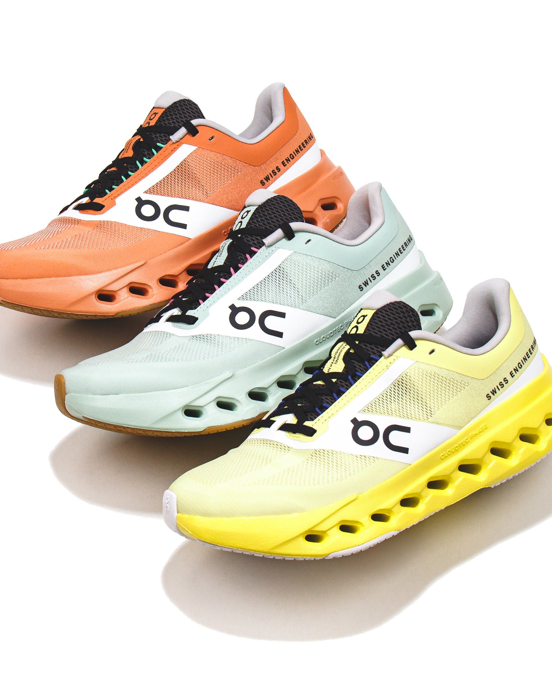 ON Men Cloudsurfer Next Z5 Limelight White 3MF10323003 - FOOTWEAR - Canada