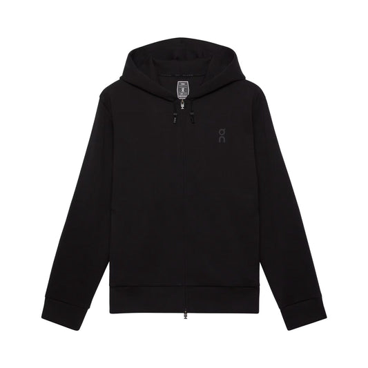 ON Men Focus Tech Zip Hoodie Black - SWEATERS - Canada