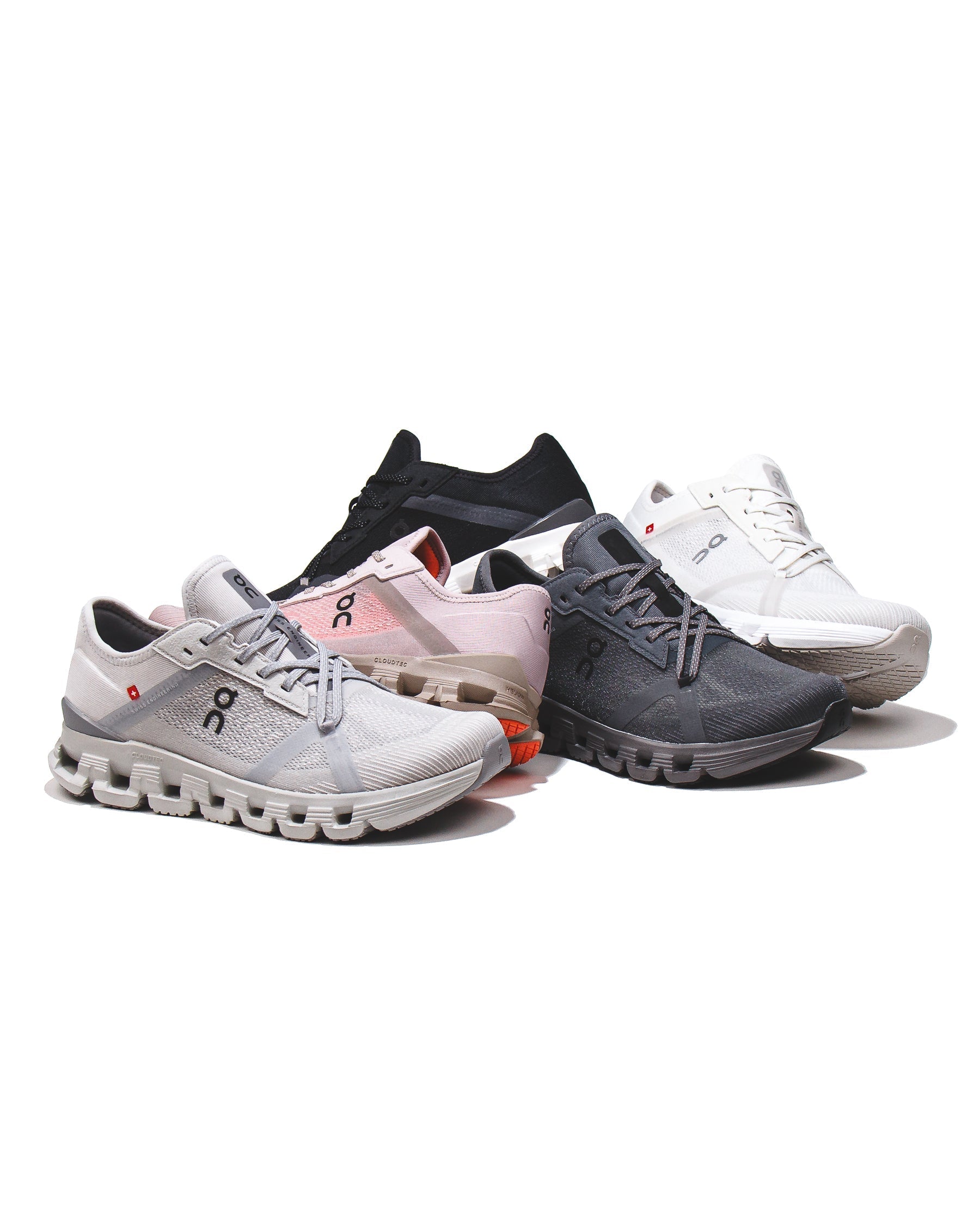 ON Women Cloud X 4 AD White Wolf 3WF10172852 - FOOTWEAR - Canada