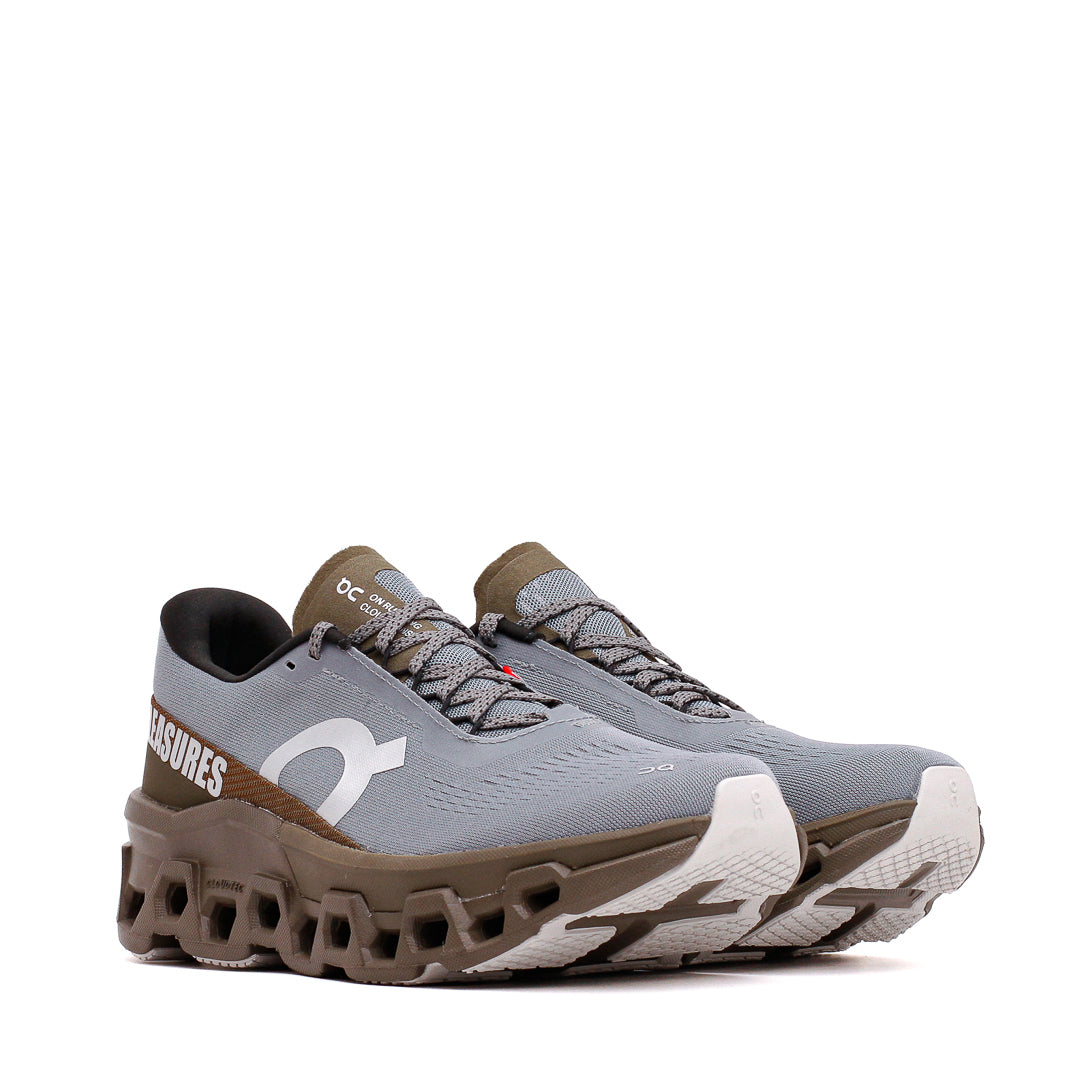 ON x Pleasures Men Cloudmonster 2 PLS-TL Mist Olive 3MF10493192 - FOOTWEAR - Canada