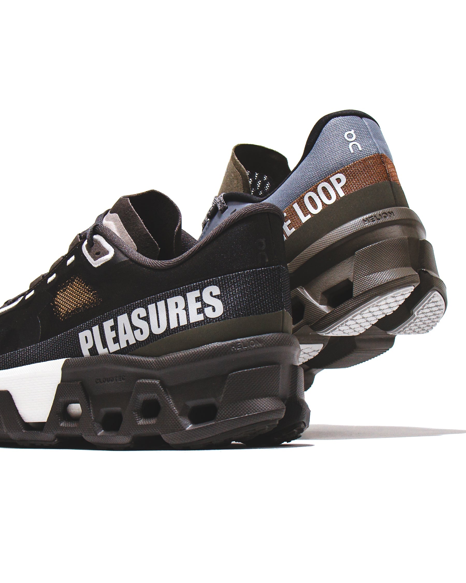 ON x Pleasures x The Loop Men Cloudmonster 2 PLS-TL Mist Olive 3MF10493192 - FOOTWEAR - Canada