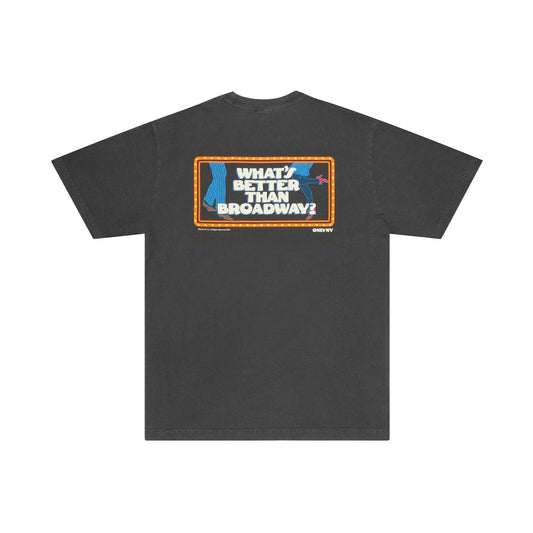 Only NY Broadway Lights T-Shirt Vintage Black - T-SHIRTS - Canada