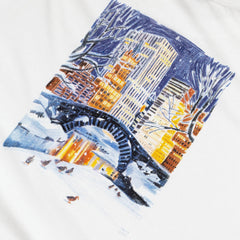 Only NY Central Park Flurries Long Sleeve T-Shirt White - T-SHIRTS - Canada
