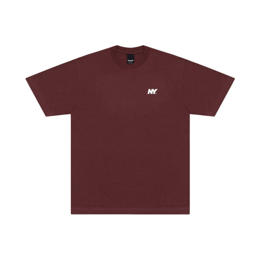 Only NY Mini NY Speed Logo T-Shirt Maroon - T-SHIRTS - Canada