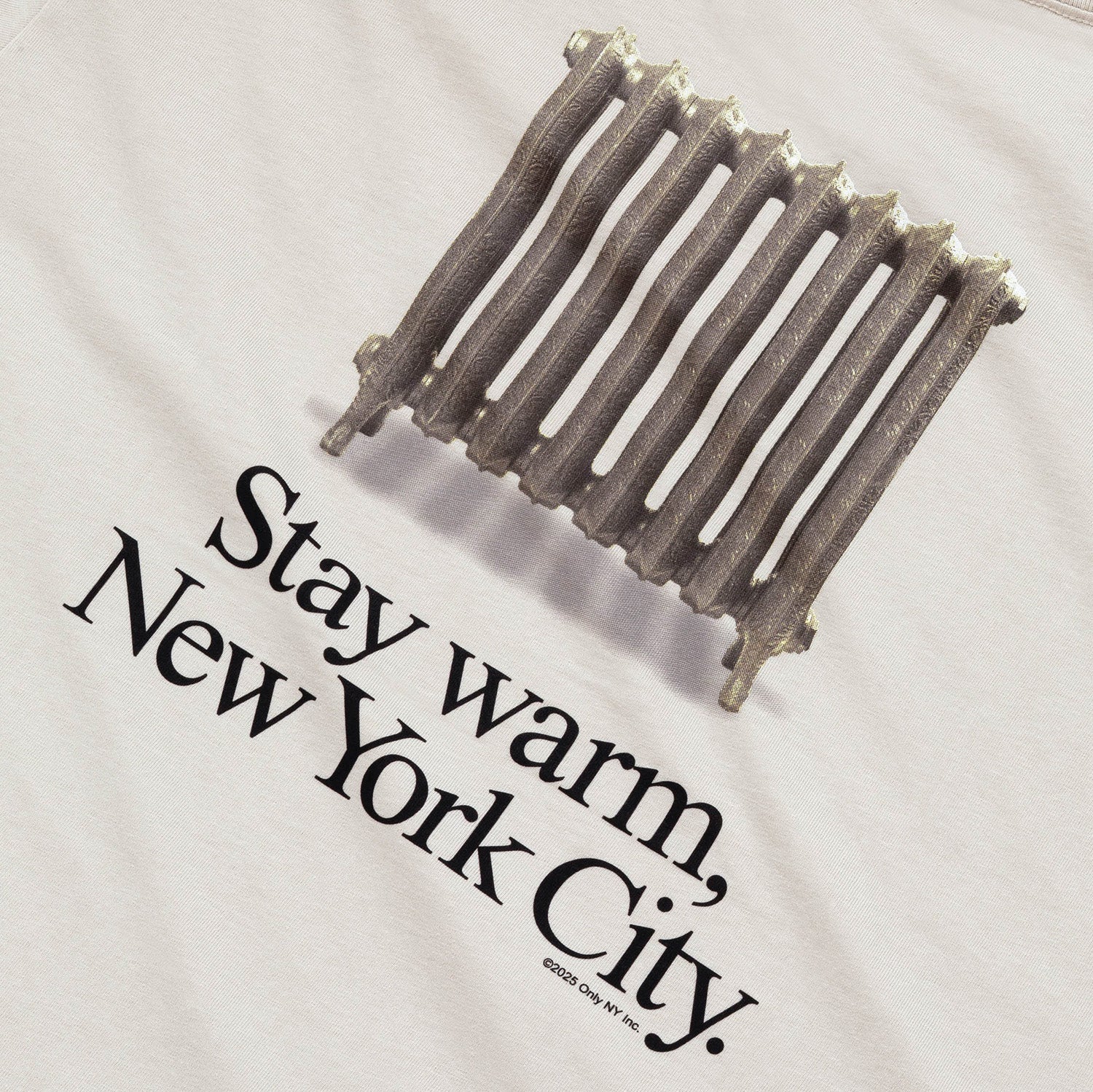 Only NY Radiator T-Shirt Cement - T-SHIRTS - Canada