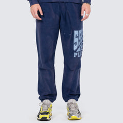 Pleasures Men 53X Inside Out Sweatpants Navy - BOTTOMS - Canada