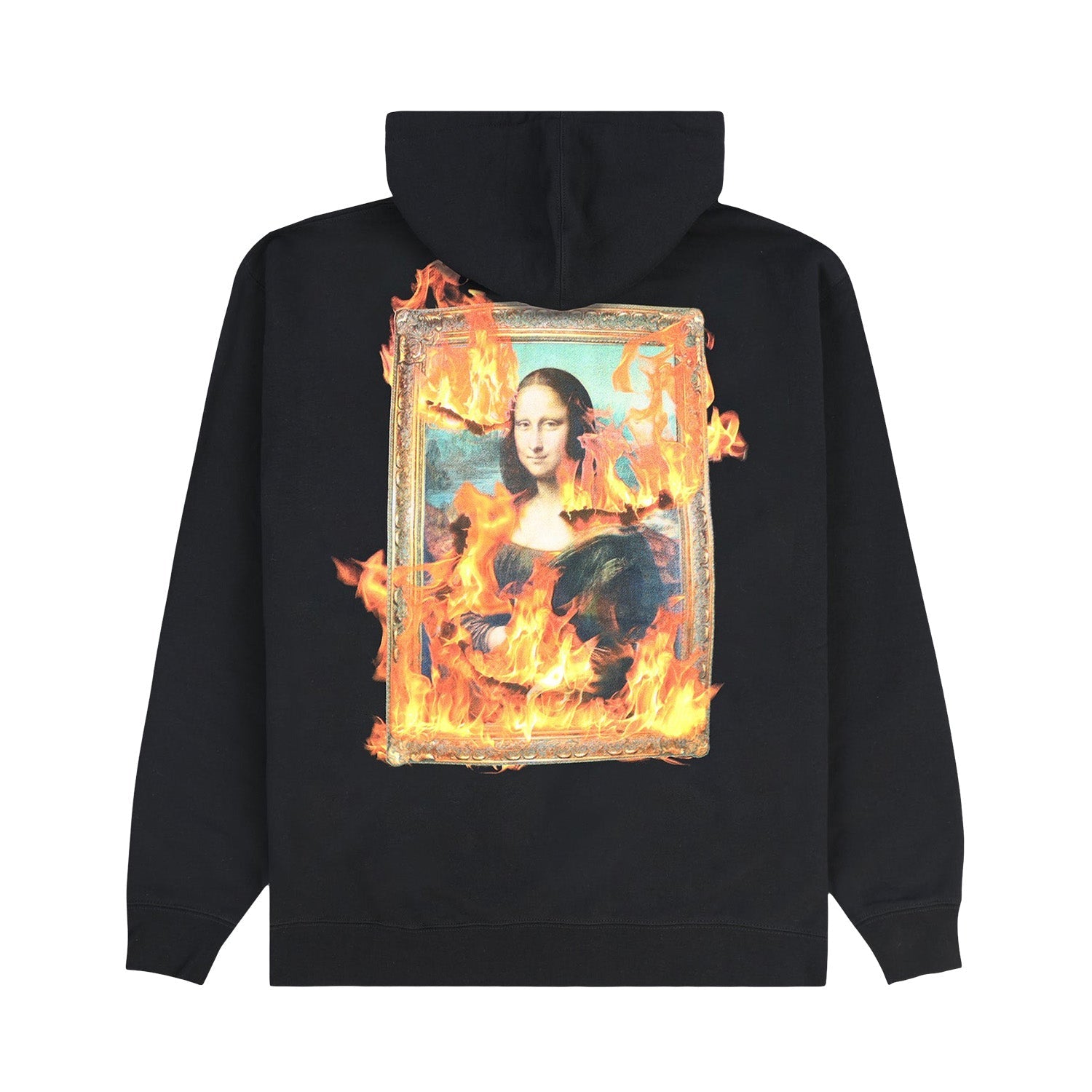 Pleasures Men Burn Again Hoodie Black - SWEATERS - Canada