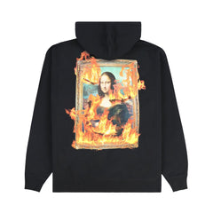 Pleasures Men Burn Again Hoodie Black - SWEATERS - Canada