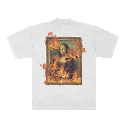 Pleasures Men Burn Again T-Shirt White - T-SHIRTS - Canada