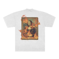 Pleasures Men Burn Again T-Shirt White - T-SHIRTS - Canada