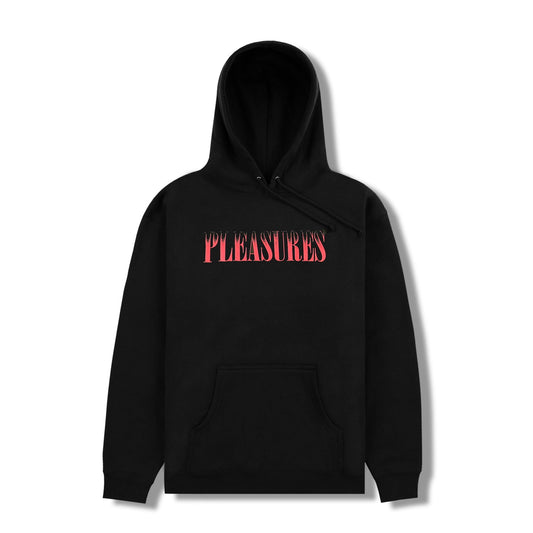 Pleasures Men Crumble Hoodie Black - SWEATERS - Canada