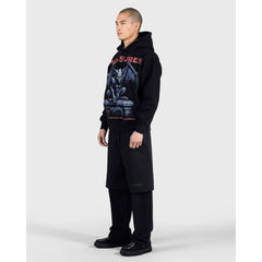 Pleasures Men Gargoyle Hoodie Black - SWEATERS - Canada