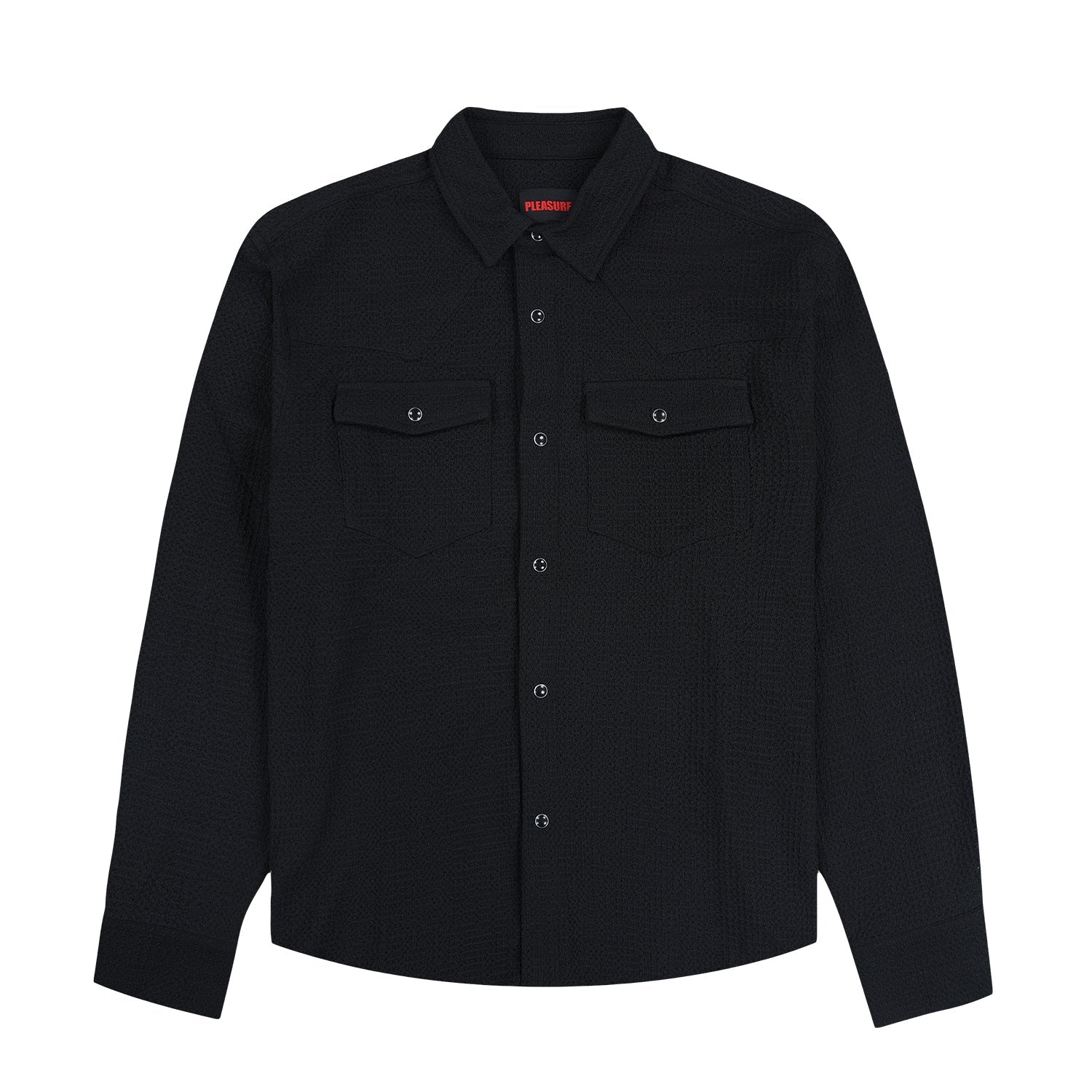 Pleasures Men Hive Western Shirt Black - TOPS - Canada