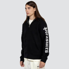 Pleasures Men Meditation Zip Hoodie Black - SWEATERS - Canada