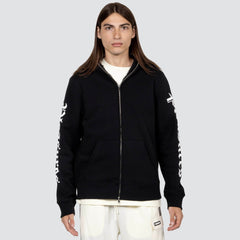 Pleasures Men Meditation Zip Hoodie Black - SWEATERS - Canada