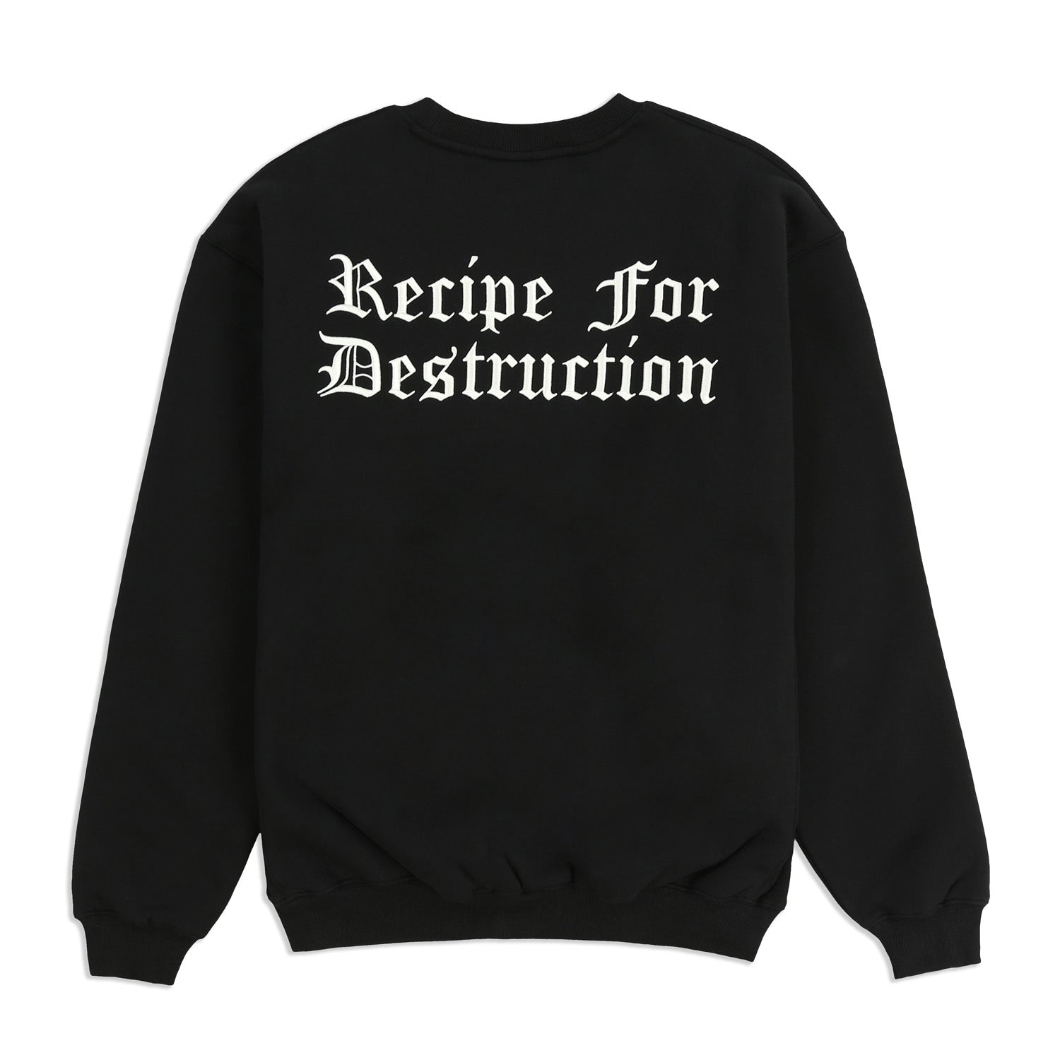 Pleasures Men Recipe Crewneck Black - SWEATERS - Canada