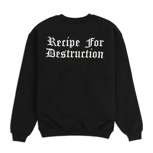 Pleasures Men Recipe Crewneck Black - SWEATERS - Canada