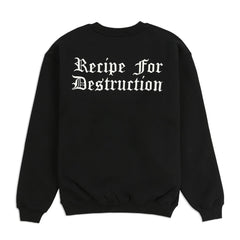 Pleasures Men Recipe Crewneck Black - SWEATERS - Canada