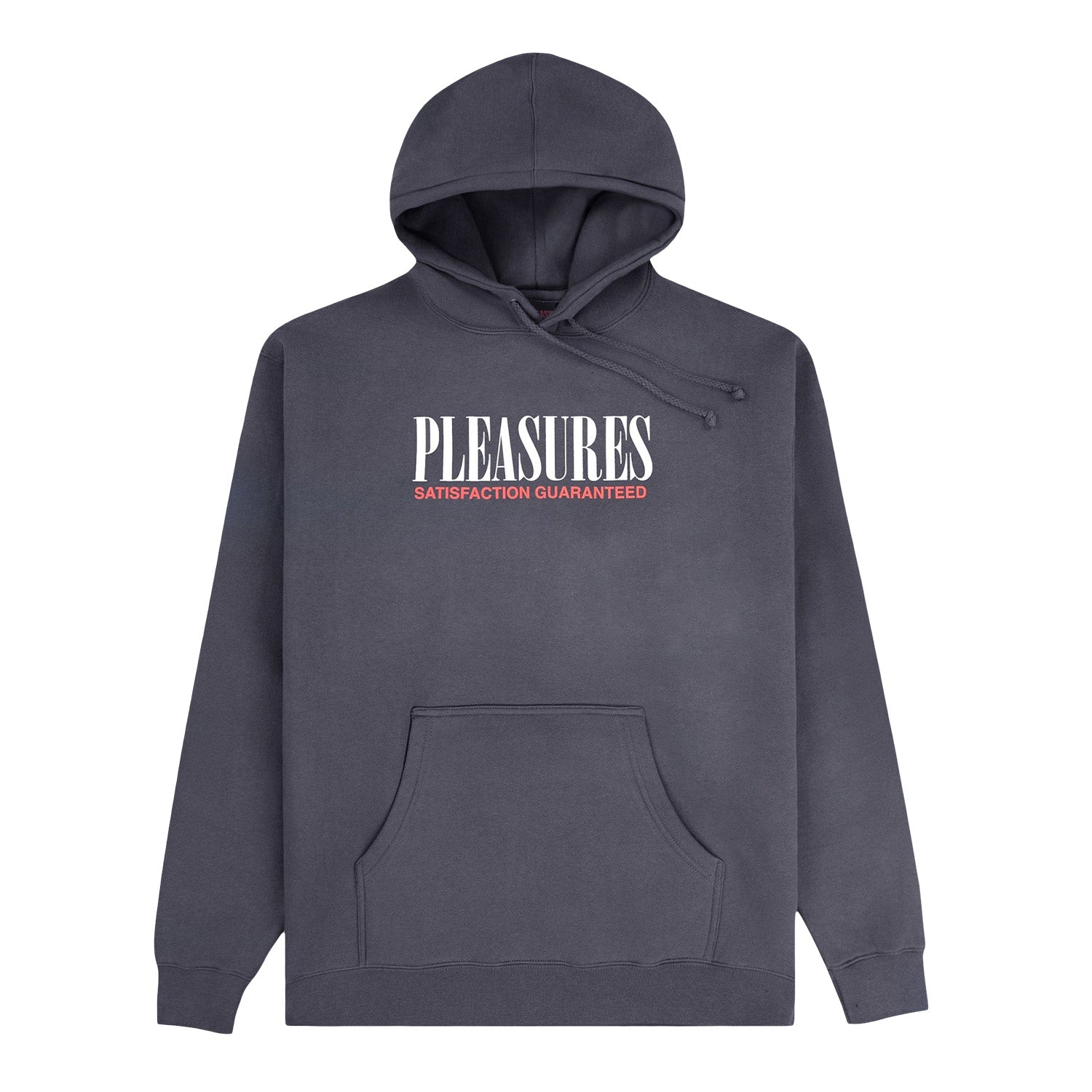 Pleasures Men Satisfaction Hoodie Asphalt - SWEATERS - Canada