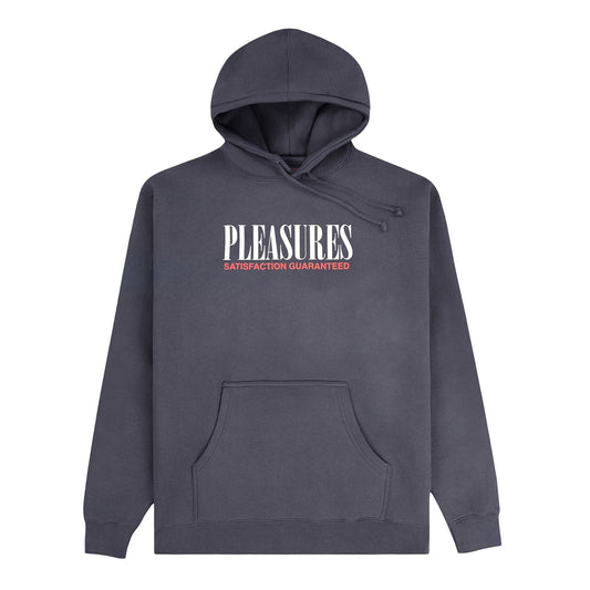 Pleasures Men Satisfaction Hoodie Asphalt - SWEATERS - Canada