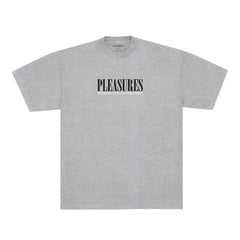 Pleasures Men Satisfaction T-Shirt Grey - T-SHIRTS - Canada