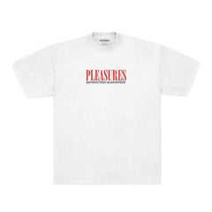 Pleasures Men Satisfaction T-Shirt White - T-SHIRTS - Canada