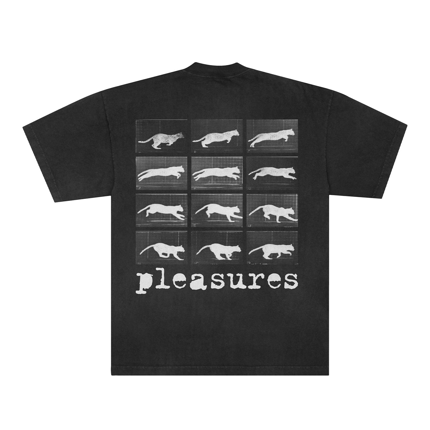 Pleasures Men Sprint T-Shirt Black - T-SHIRTS - Canada