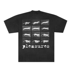 Pleasures Men Sprint T-Shirt Black - T-SHIRTS - Canada
