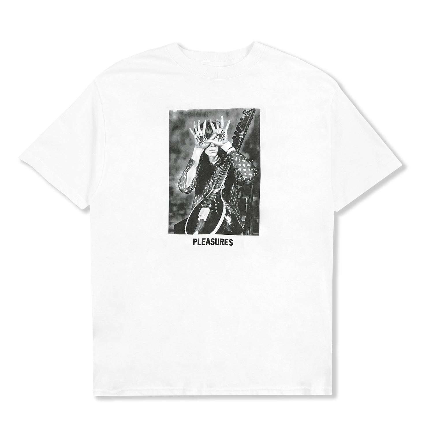 Pleasures Men Star Power T-Shirt White - SWEATERS - Canada