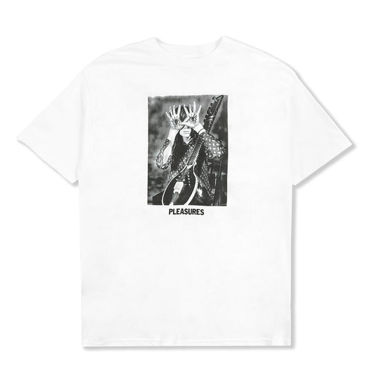 Pleasures Men Star Power T-Shirt White - SWEATERS - Canada