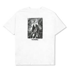 Pleasures Men Star Power T-Shirt White - SWEATERS - Canada