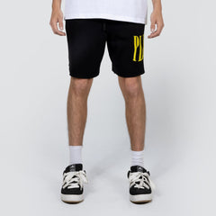 Pleasures Men Twitch Waffle Knit Short Black - SHORTS - Canada