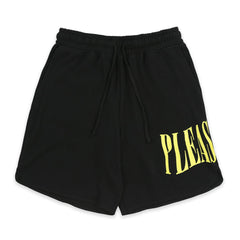 Pleasures Men Twitch Waffle Knit Short Black - SHORTS - Canada