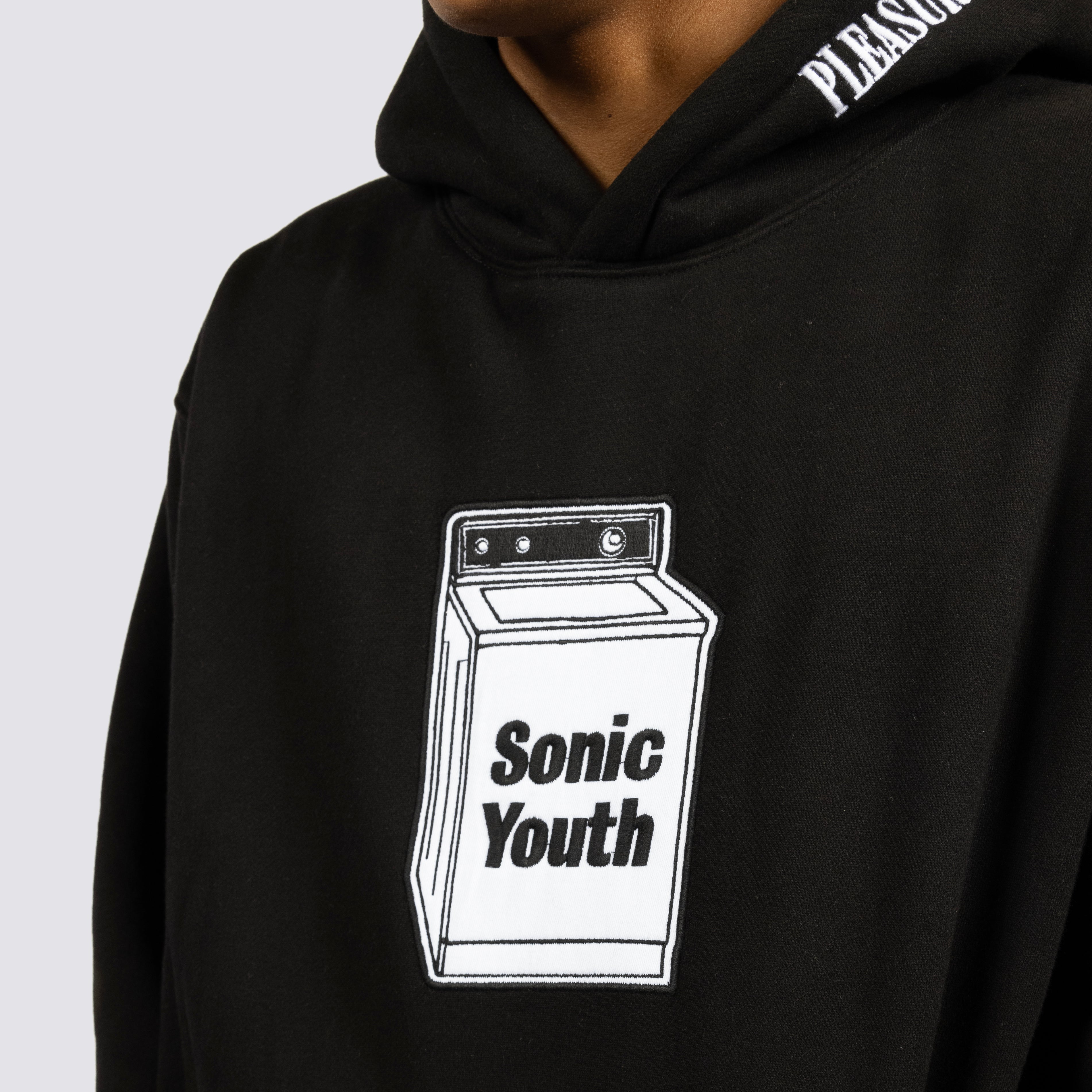 Pleasures Men Washing Machine Hoodie Black - SWEATERS - Canada