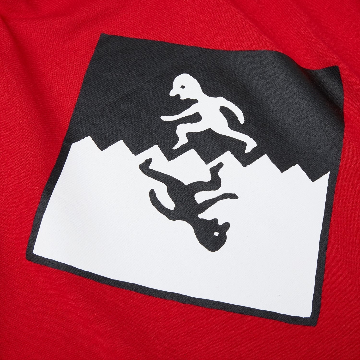 T-SHIRTS - Polar Skate Co Staircase LS Tee Red Men PSCSTAIRLS-RED